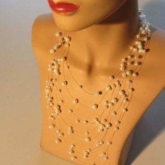 Composition necklaces