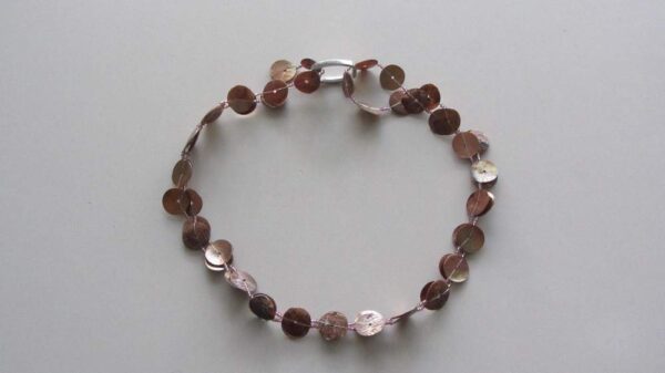 Schelpketting bruin - Afbeelding 2